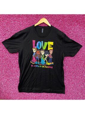 Bratz Love Is Always In Fashion Rainbow Graphic Design T-Shirt XL